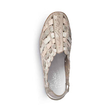 Load image into Gallery viewer, Rieker 47156-43 Clay Beige Combi Womens Shoes Slip On Shoes