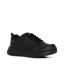 Load image into Gallery viewer, Clarks Happen Black School Shoes