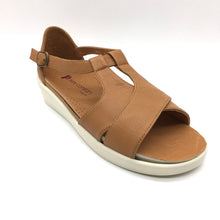 Load image into Gallery viewer, Pure Comfort Heath Tan Turkey Adjustable Sandal