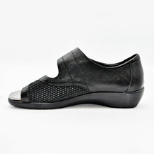 Load image into Gallery viewer, Pure Comfort Arwon Black Adjustable Sandal