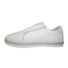 Load image into Gallery viewer, Alfie And Evie Prayer White Silver Slipper