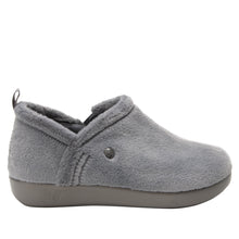 Load image into Gallery viewer, Alegria Cozee Fuzzy Wuzzy Grey Slipper Shoe Slipper