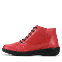 Load image into Gallery viewer, Cabello Dawn Red Size Zip High Top Sneaker
