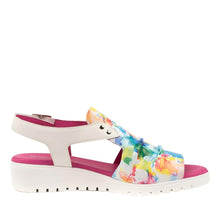 Load image into Gallery viewer, Django And Juliette Madis Sunset White Adjustable Sandal