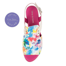 Load image into Gallery viewer, Django And Juliette Madis Sunset White Adjustable Sandal