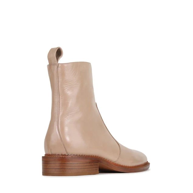 Eos Karina W23 Taupe Leather Womens Shoes Ankle Boot