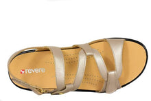 Load image into Gallery viewer, Revere Miami Back Strap Sandal Gunmetal M Adjustable Sandal