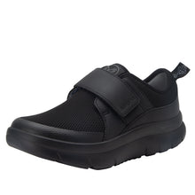 Load image into Gallery viewer, Alegria Double Trouble Black Mesh Shoe Adjustable Shoe