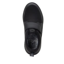 Load image into Gallery viewer, Alegria Double Trouble Black Mesh Shoe Adjustable Shoe