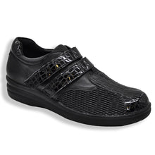 Load image into Gallery viewer, Pure Comfort Sabrina Black Adjustable Shoe