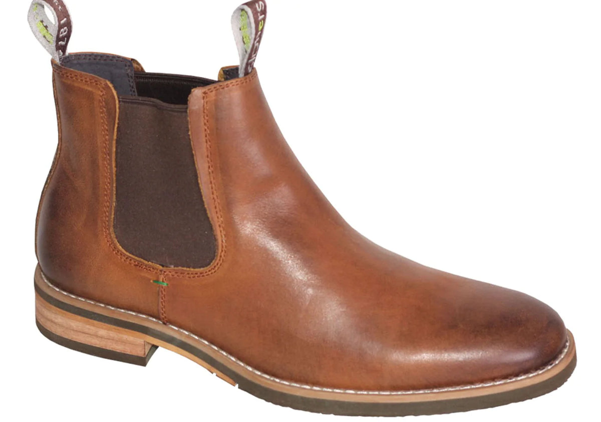 Slatters Rialto Boot Charcoal Brown Bayside Shoe Warehouse