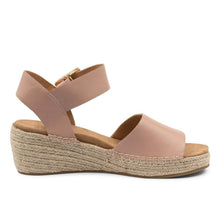Load image into Gallery viewer, Ziera Kraig Xw Blush Adjustable Wedge Sandal