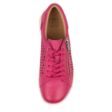 Load image into Gallery viewer, Ziera Shovo Xf Fuchsia Leather Slip On Shoe