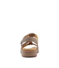 Load image into Gallery viewer, Ziera Bryant Xw Taupe-taupe Sole Adjustable Sandal