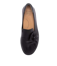 Load image into Gallery viewer, Ziera Miless W Black Leather Slip On Shoe