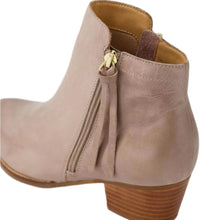 Load image into Gallery viewer, Ziera Vendas Xf-zr Smoke Natural Leather Ankle Boots Side Zip Ankle Boot