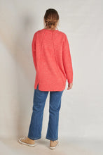 Load image into Gallery viewer, One Ten Willow Back Panel Fluff Knit Red