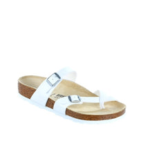 Load image into Gallery viewer, Birkenstock Mayari White Birkoflor Regular