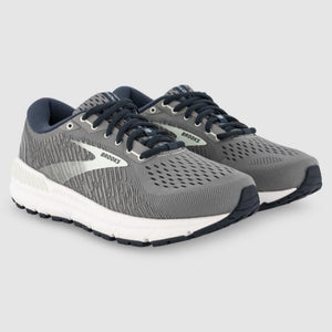 Brooks W Addiction Walker Gts 15 Max Support 2e Grey/navy/aqua Width