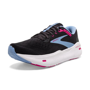 Brooks W Ghost Max 2e Ebony/ Open Air/ Lilac Rose Width