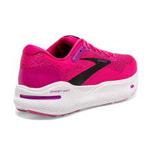 Load image into Gallery viewer, Brooks W Ghost Max 1b Pinkglow/purple/black Width