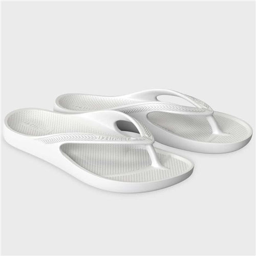 Lightfeet ReVIVE Arch Support Unisex Thongs / White