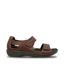 Load image into Gallery viewer, Revere Cairns Whiskey Medium Adjustable Sandal
