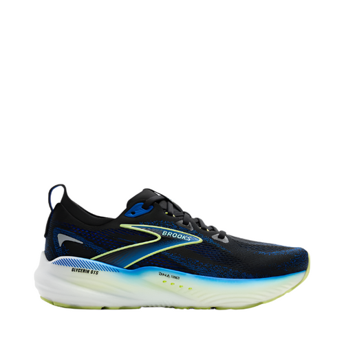 Brooks M Glycerin GTS 22 Black/Cobalt/Neo Yellow