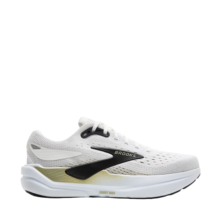 Brooks M Ghost Max 3 2E Width Bright White/Tea/Black