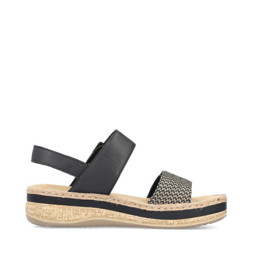 Rieker V0951-00 Schwarz-Natur