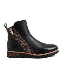 Load image into Gallery viewer, Django &amp; Juliette Rhain Black-Taupe Leopard