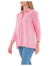 Load image into Gallery viewer, Jump Mini Check Shirt Fuchsia