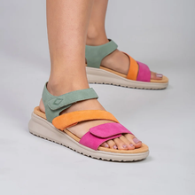 Load image into Gallery viewer, CC Resorts Pershing Fuchsua/Tan/Sage