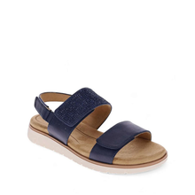 Load image into Gallery viewer, Scholl Nancy Navy Adjustable Sandal