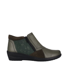 Load image into Gallery viewer, Cabello Cp462-18 Khaki Combo Side Zip Boots