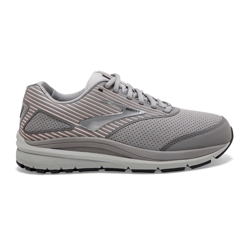 Brooks W Addiction Walker Suede D Alloy/oyster/peach