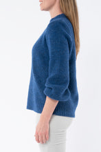 Load image into Gallery viewer, Jump Mock Neck Rib Pullover Cobalt