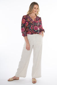 Jump Vibrant Tapestry Top