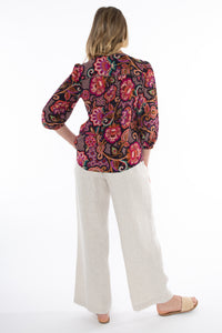 Jump Vibrant Tapestry Top