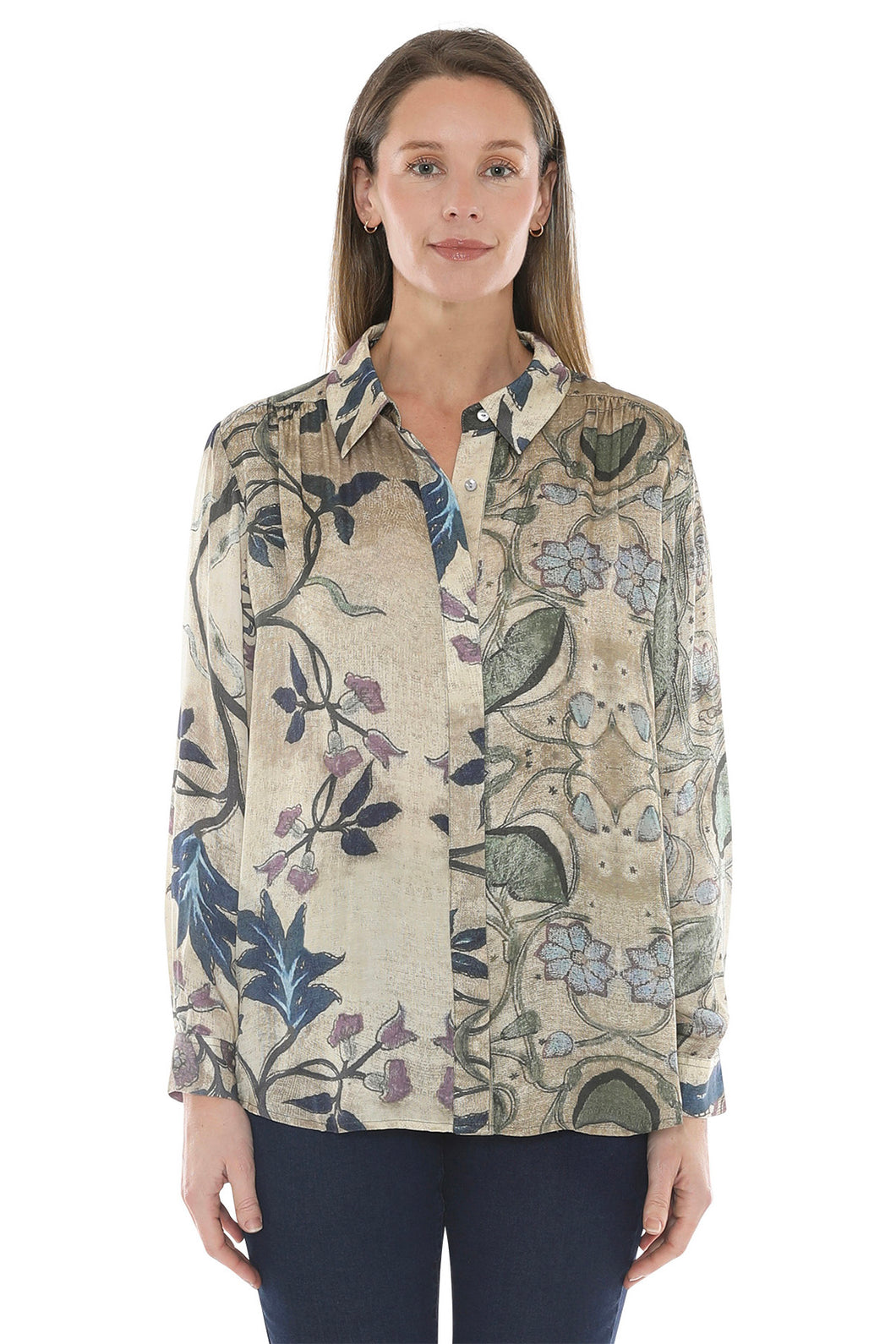 Jump Vintage Floral Shirt Multi