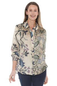 Jump Vintage Floral Shirt Multi