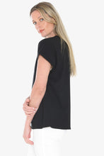 Load image into Gallery viewer, Jump Beaded Tee Black
