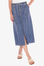Load image into Gallery viewer, Jump Soft Denim Skirt Mid Blue