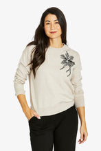 Load image into Gallery viewer, Jump Sequin Flora Pullover