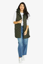 Load image into Gallery viewer, Jump Longline Vest Khaki