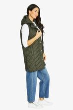 Load image into Gallery viewer, Jump Longline Vest Khaki