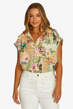 Load image into Gallery viewer, Jump Resort Roses Top Multi