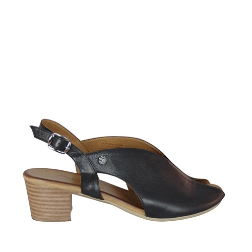 Cabello Ceyda Black Womens Shoes