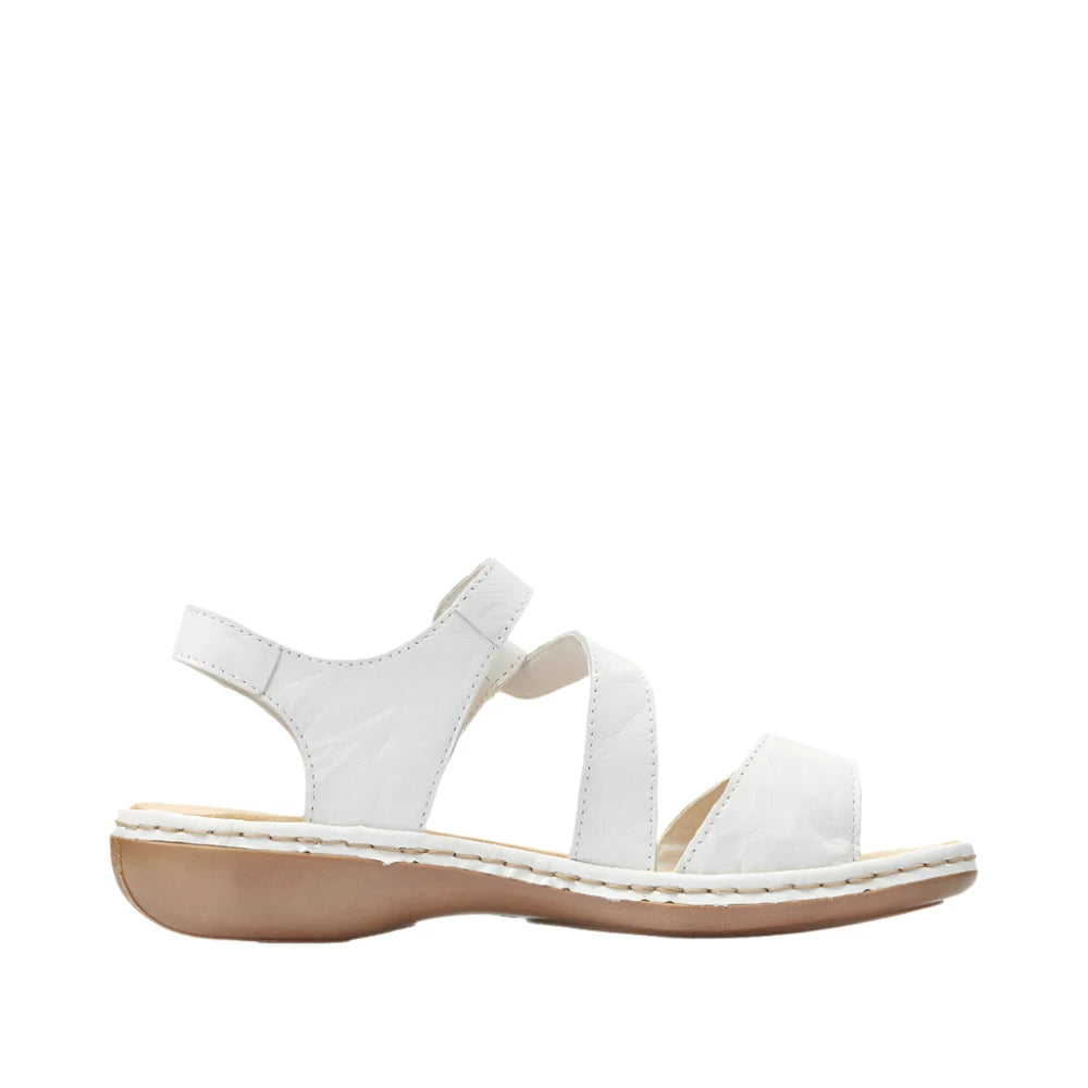 Rieker 659c7-80 White Shoes