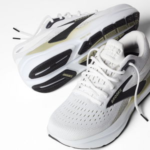 Brooks M Ghost Max 3 2E Width Bright White/Tea/Black